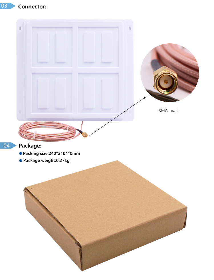 antenna pcb uhf 8dbi OVnf