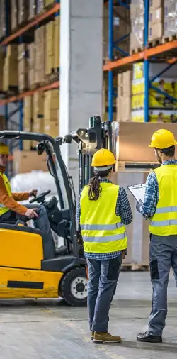 GIẢI PHÁP HỆ THỐNG CẢNH BÁO VA CHẠM VÀ GIỚI HẠN TỐC ĐỘ XE NÂNG